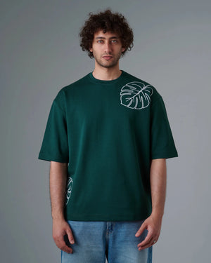 Relaxed Green T-shirt - Rovit